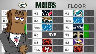 FULL Green Bay Packers 2024 Preview Win Total Floor & Ceiling