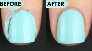 REMOVE NAIL PAINT FROM SKIN Without A Nail Polish Remover
