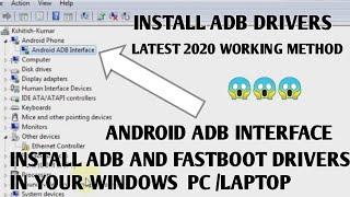 How To Install Adb And Fastboot Drivers In Windows Pc Or Laptop