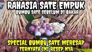 RESEP BUMBU SATE  SEBELUM DI BAKARCARA MEMBUAT SATE KAMBING EMPUK #bumbusate #satekambing