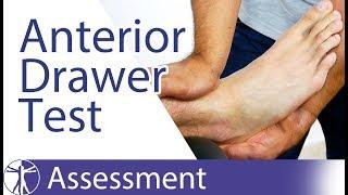 Anterior Drawer Test of the Ankle  Chronic Ankle Laxity & Anterior Talofibular Ligament Rupture