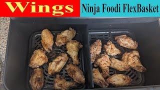 Wings Ninja Foodi FlexBasket Air Fryer Recipe