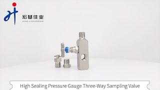 How About the Stainless Steel Gauge Three Way Sampling Valve