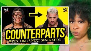 wwe reaction  MODERN VERSIONS  Legends Current Counterparts