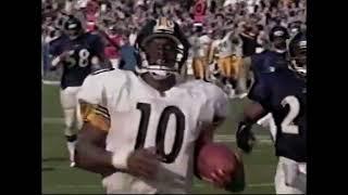 Kordell Stewart 74 Yard Touchdown Run vs Ravens 1997