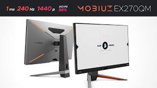 This 1440p 240Hz Monitor DOES IT ALL - BenQ Mobiuz EX270QM