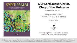 Spirit & Psalm - Christ the King 2023 - Year A - Psalm 23 - Hart