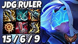 Ashe vs Draven ADC  JDG Ruler  Patch 14.12 Korea Grandmaster 