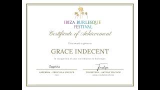 Grace InDecent Acceptance Video - Certificate of Achievement 2022