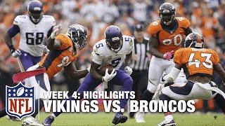 Vikings vs. Broncos  Week 4 Highlights  NFL