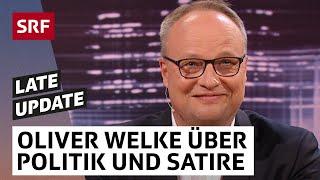 Ganzer Talk mit Oliver Welke über Politik & Satire  Late Update mit Michael Elsener  Comedy  SRF