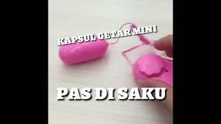 Alat bantu seks vibrator kapsul mini.  Pas disaku harga terjangkau