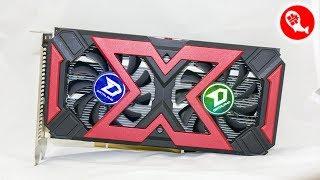 Видеокарта DATALAND Radeon RX560D из Китая  Разборка  Разблокировка шейдеров  Игровой тест