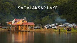 IRAN -  2022 Walking Tour Saqalaksar Lake Vlog  سد خاکی سقالکسار  ایران