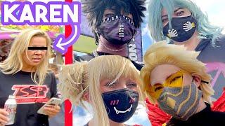 KAREN VS. THE L.O.V.  FAIR VLOG Cosplay OUTING  My Hero Academia Cosplay