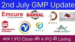 Nephro Care IPO  Emcure Pharmaceutical IPO  Bansal Wire IPO  Vraj Iron And Steel IPO 