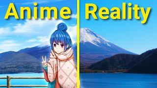 REAL LIFE ANIME Locations from YURU CAMP Laid Back Camp - ゆるキャン△