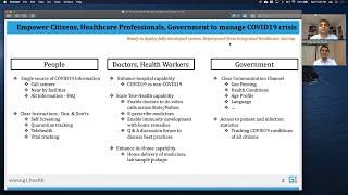 Dr. Chandra from Harvard explains how G1 app can help Government manage COVID-19 pandemic