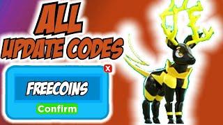 ALL *EVENT* UPDATE CODES  Roblox Pet Zoo Codes 