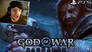 Kratos VS Thor REACTION God of War Ragnarok Full Boss Fight PS5 Gameplay