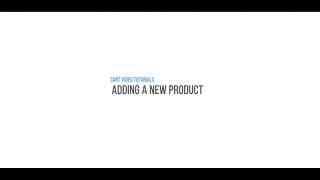 How to Add a New Product