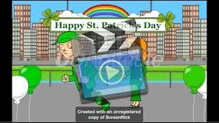 Rosie gets grounded on St. Patricks Day 2015