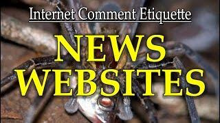 Internet Comment Etiquette News Websites