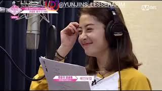 Lesserafims Yunjin gorgeous voice in produce 48 predebut Yunjin