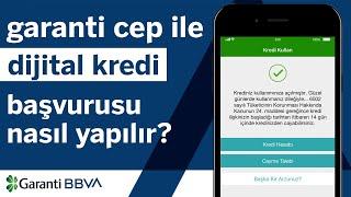 Garanti Cep ile Dijital Kredi Nasıl Kullanılır?