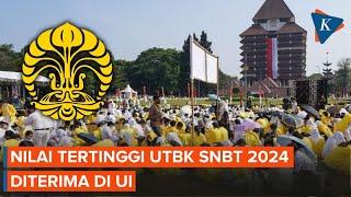 Peserta UTBK SNBT 2024 dengan Nilai Tertinggi Diterima di Universitas Indonesia