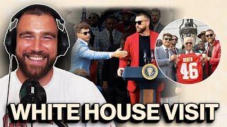 “Get This Son of a B***h Out of Here” Travis Kelce recaps his wild visit to the White House