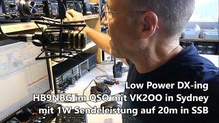 Low Power DXing mit dem ELECRAFT K4D - Mit 1W auf KW nach Australien