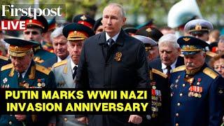 LIVE Russian President Vladimir Putin Lays Wreath to Mark Nazi Invasion in World War 2