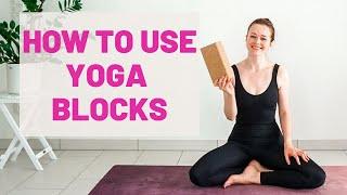 30 Ways To Use Yoga Blocks  Yoga Props  How to use yoga blocks