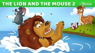 The Lion The Mouse and The Sleepy Bear  Bedtime Stories for Kids  Animated Fairy Tales
