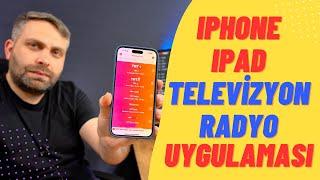 iPhoneiPadiPod Televizyon ve Radyo Uygulaması   Canlı Kanallar