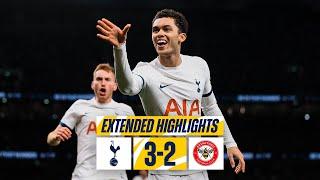 TOTTENHAM HOTSPUR 3-2 BRENTFORD  EXTENDED PREMIER LEAGUE HIGHLIGHTS