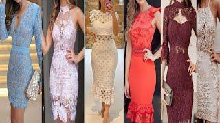 Latest lace dresses for women  Dresses patterns for women