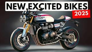 Top 6 New Exciting Motorcycles For 2025