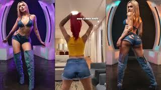 Lara Silva dançando funk