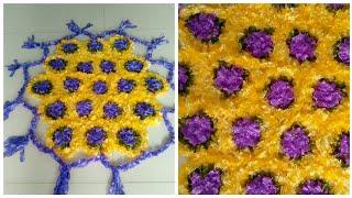 How to Make Woolen rumal at home  woolen rumal design