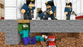 Monster School  PRISON ESCAPE CHALLENGE - Minecraft Animation