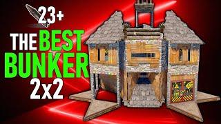 The BEST 2x2 BUNKER SoloDuo -  Rust Base Design