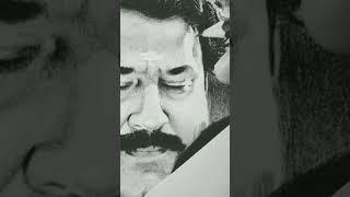 Lalettan  Drawing  Mohanlal Whatsapp Status  Gowtham Krishna Aramthamburan #youtube #shorts