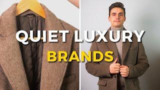 Best Quiet Luxury Brands For Men Full List