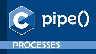 Communicating between processes using pipes in C