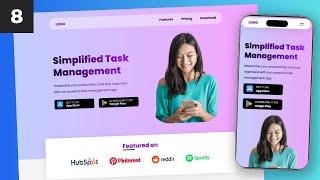 Design A Responsive Website Using HTML CSS & JavaScript Mobile - Part 8