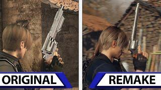 Resident Evil 4 Remake  Weapons Evolution  Original VS Remake Comparison