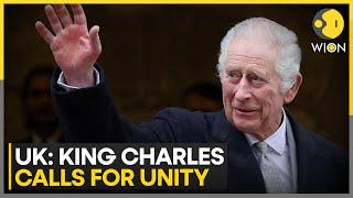 UK riots King calls for unity in wake of riots  Latest News  WION