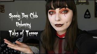 Spooky Box Club Unboxing  Tales Of Terror
